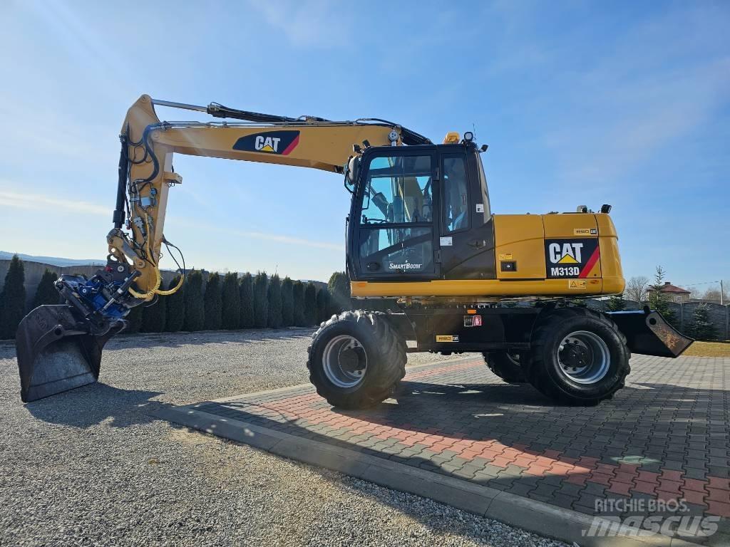 CAT 313 D Ratiniai ekskavatoriai