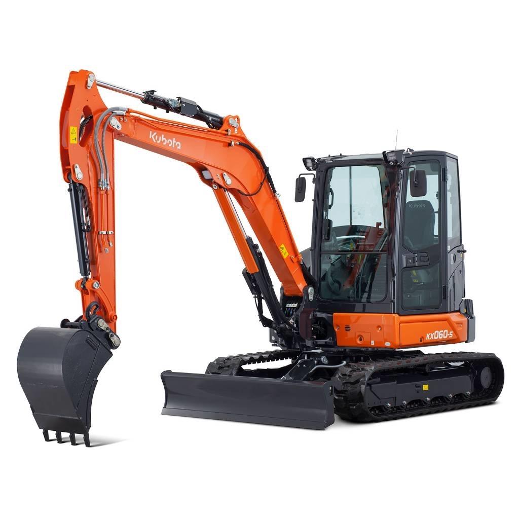 Kubota KX060-5 Mini ekskavatoriai < 7 t