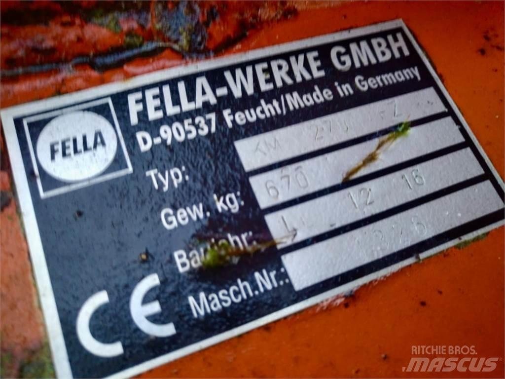 Fella KM 270 FZ Formuojančios žoliapjovės