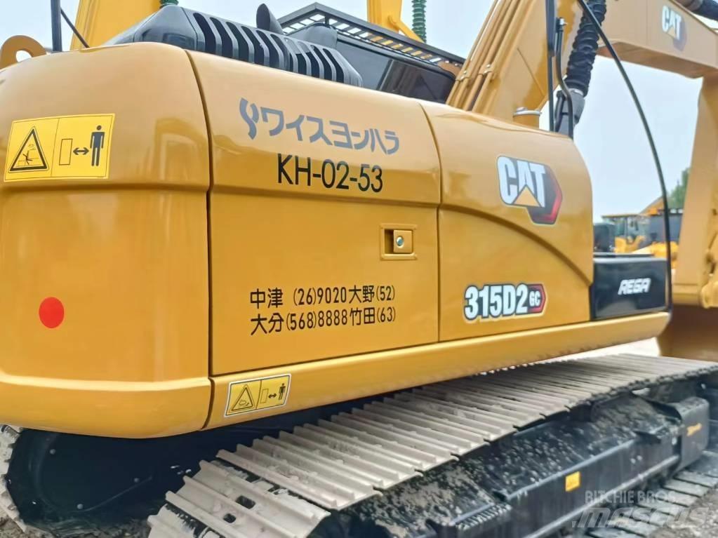 CAT 315 D Vikšriniai ekskavatoriai