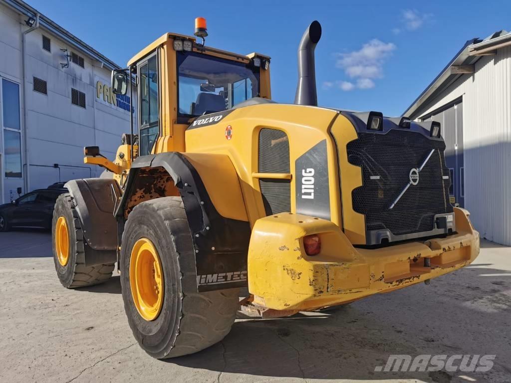 Volvo L110G Naudoti ratiniai krautuvai
