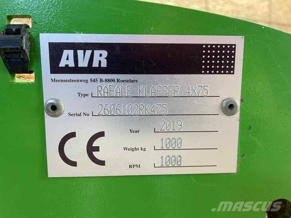 AVR RAFALE Bulvių įranga - Kita