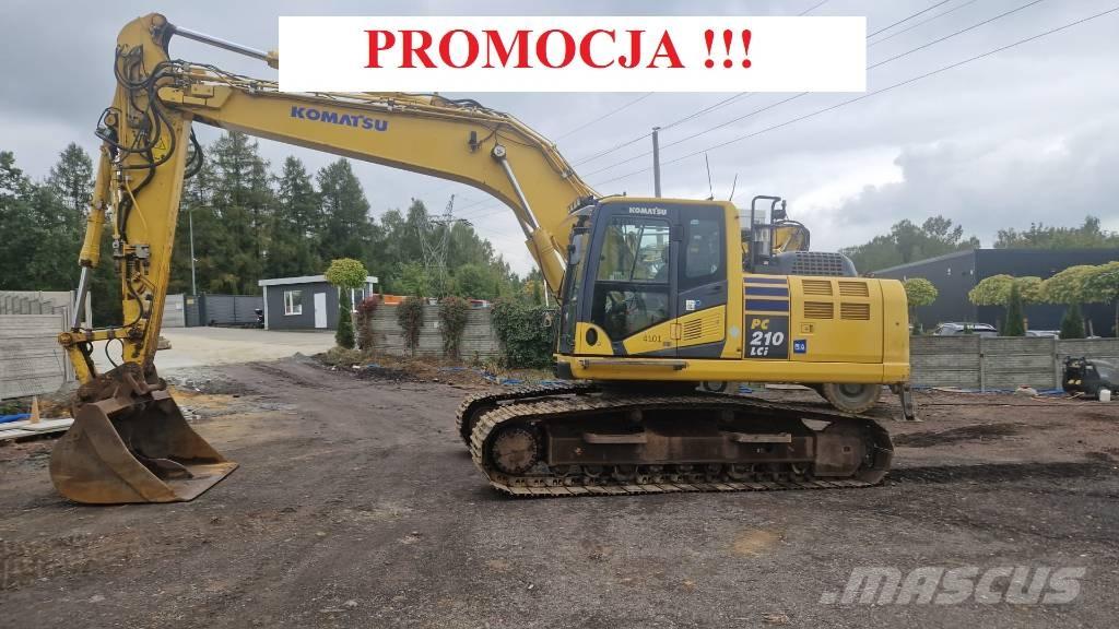 Komatsu PC210 LCi‑10 Vikšriniai ekskavatoriai