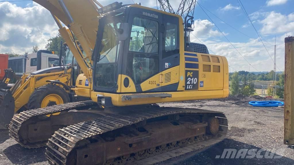 Komatsu PC210 LCi‑10 Vikšriniai ekskavatoriai