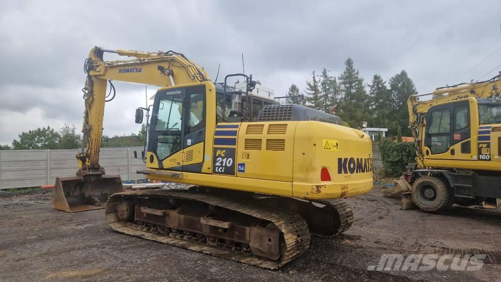 Komatsu PC210 LCi‑10 Vikšriniai ekskavatoriai