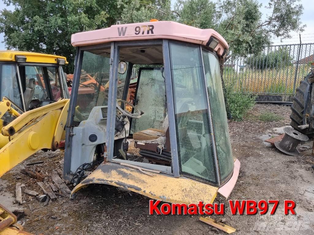  CABINE KOMATSU WB97R Kabinos ir interjeras