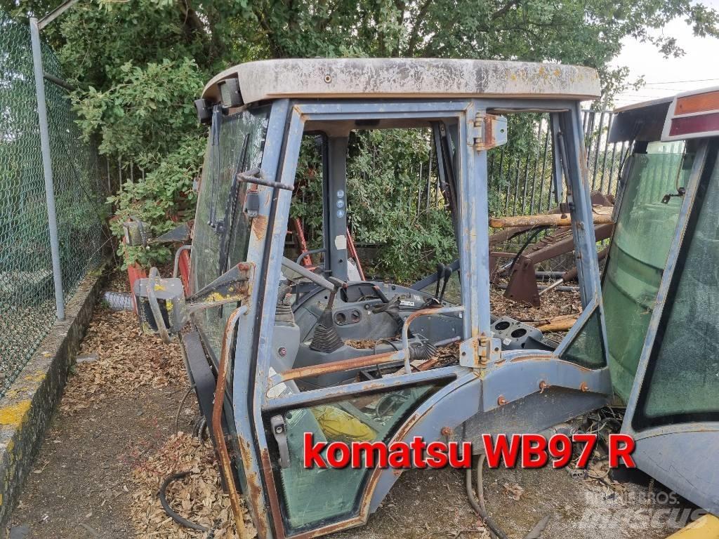  CABINE KOMATSU WB97R Kabinos ir interjeras