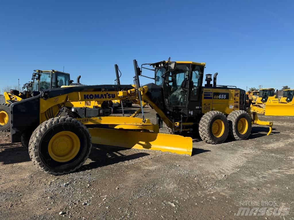 Komatsu GD655-7 Greideriai