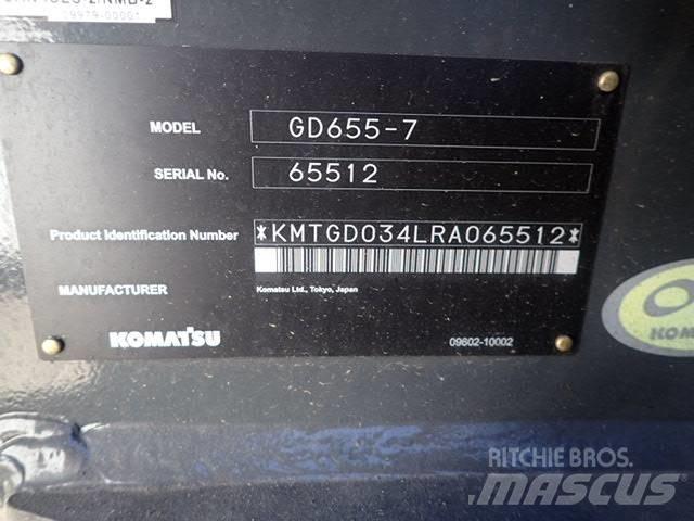 Komatsu GD655-7 Greideriai