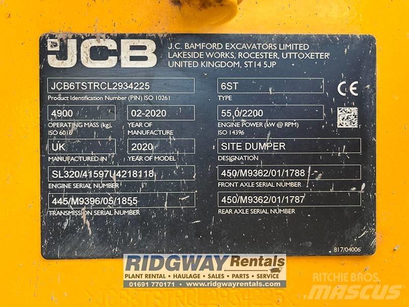 JCB 6 ST Statybiniai savivarčiai sunkvežimiai