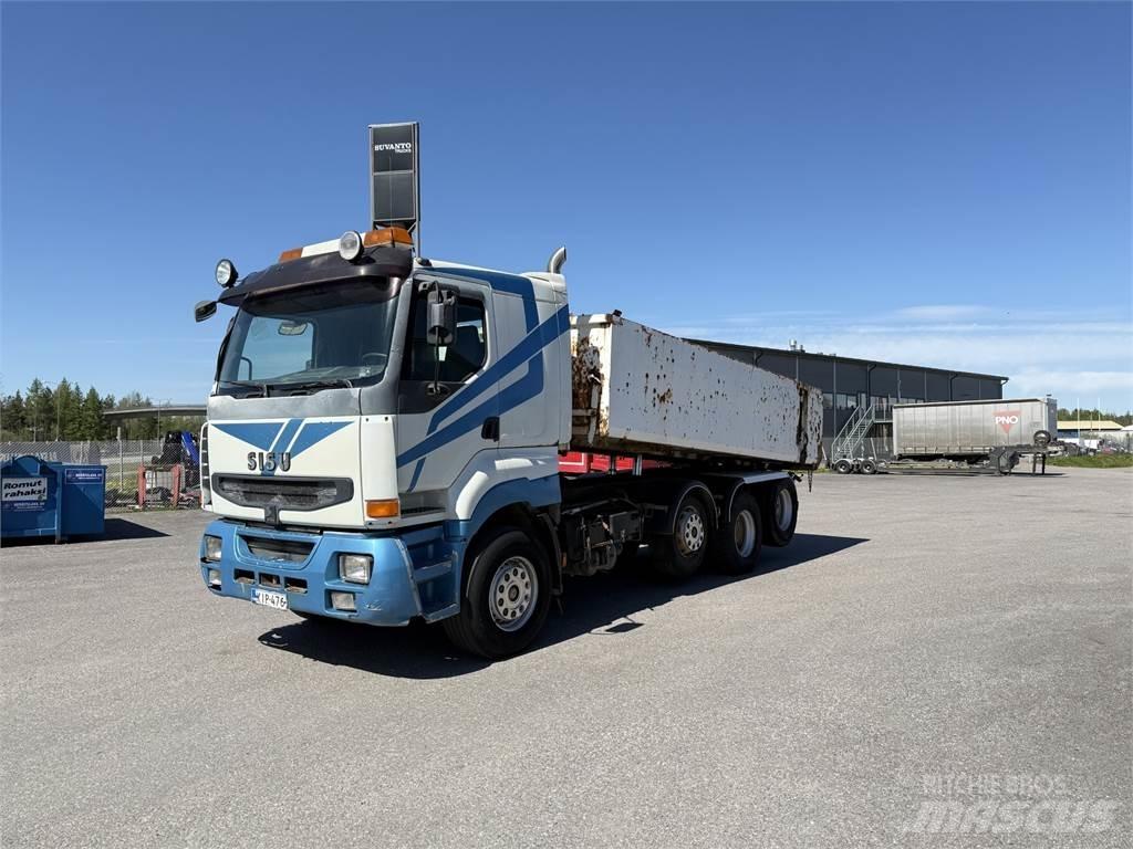 Sisu E12M 8x2 Savivarčių priekabų vilkikai