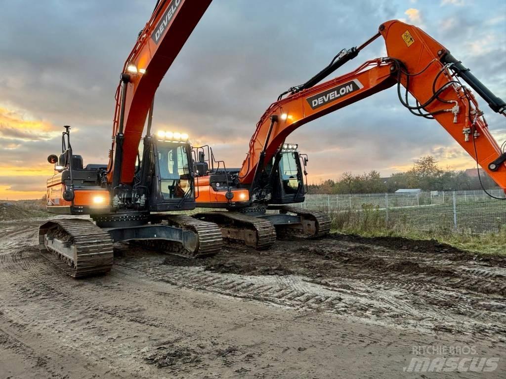 Doosan DX 255 Vikšriniai ekskavatoriai