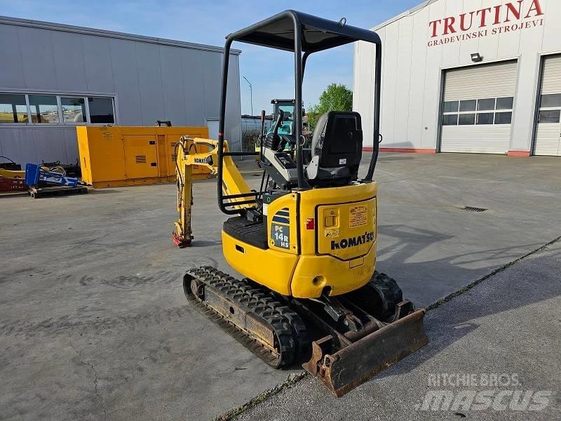 Komatsu PC 14 R-3HS Mini ekskavatoriai < 7 t