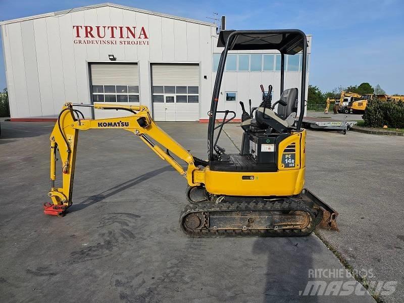 Komatsu PC 14 R-3HS Mini ekskavatoriai < 7 t