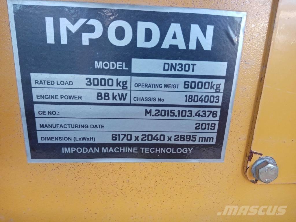 Impodan DN30T Teleskopiniai ratiniai krautuvai