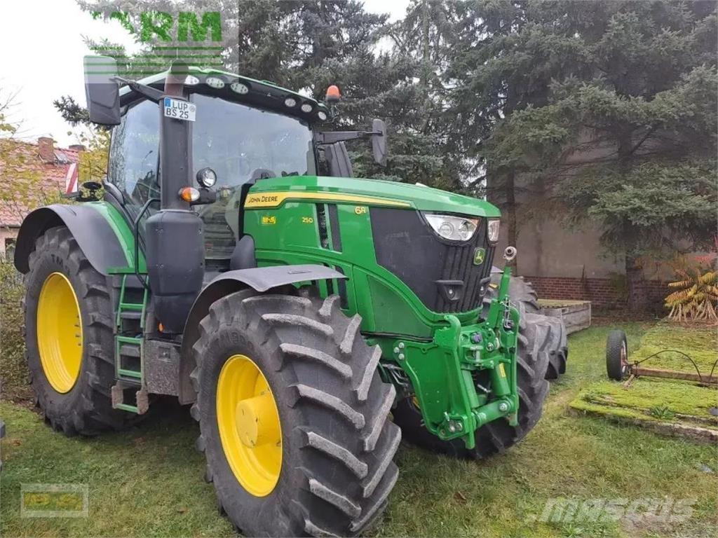 John Deere 6r250 Traktoriai
