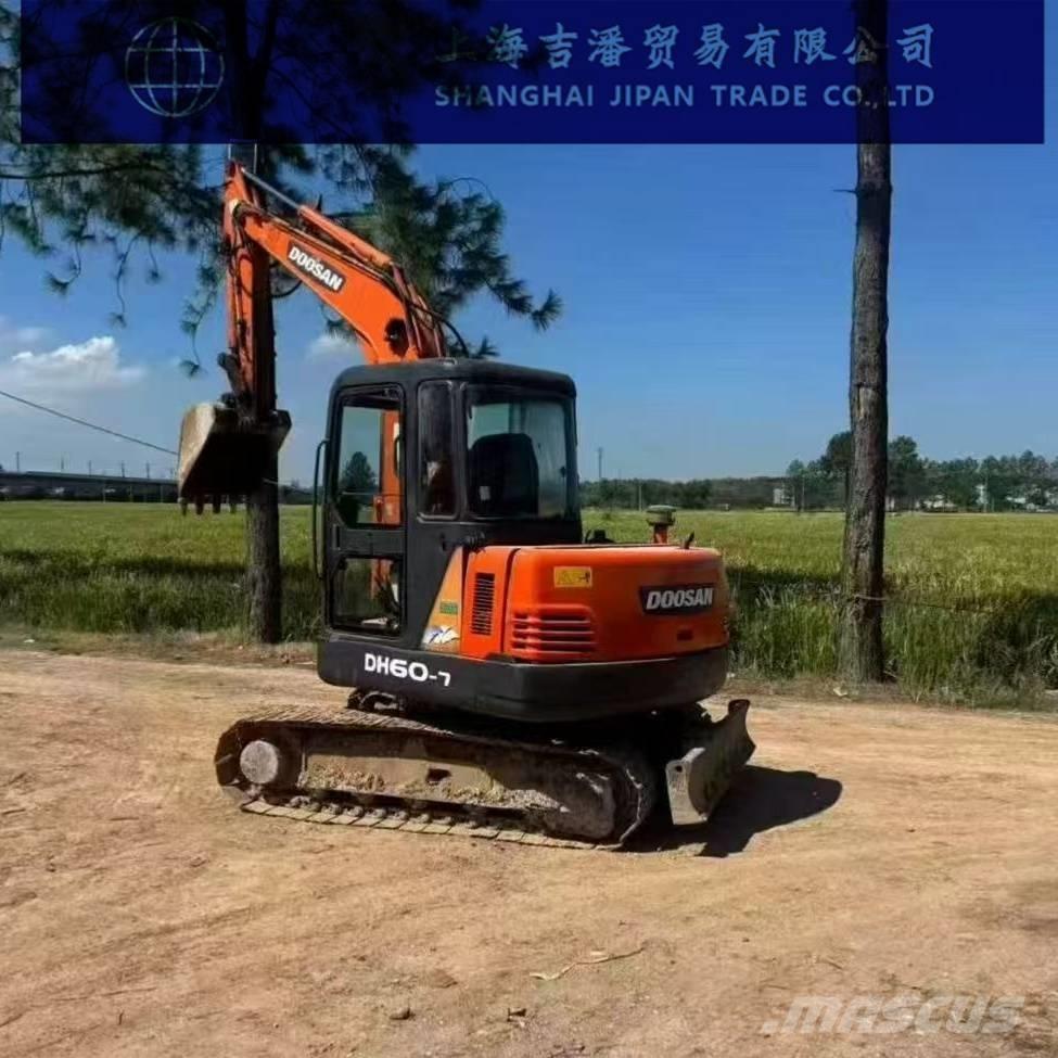 Doosan DH 60 Mini ekskavatoriai < 7 t