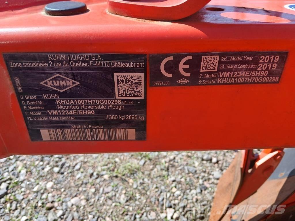 Kuhn Vari-Master 123 Apverčiamieji plūgai