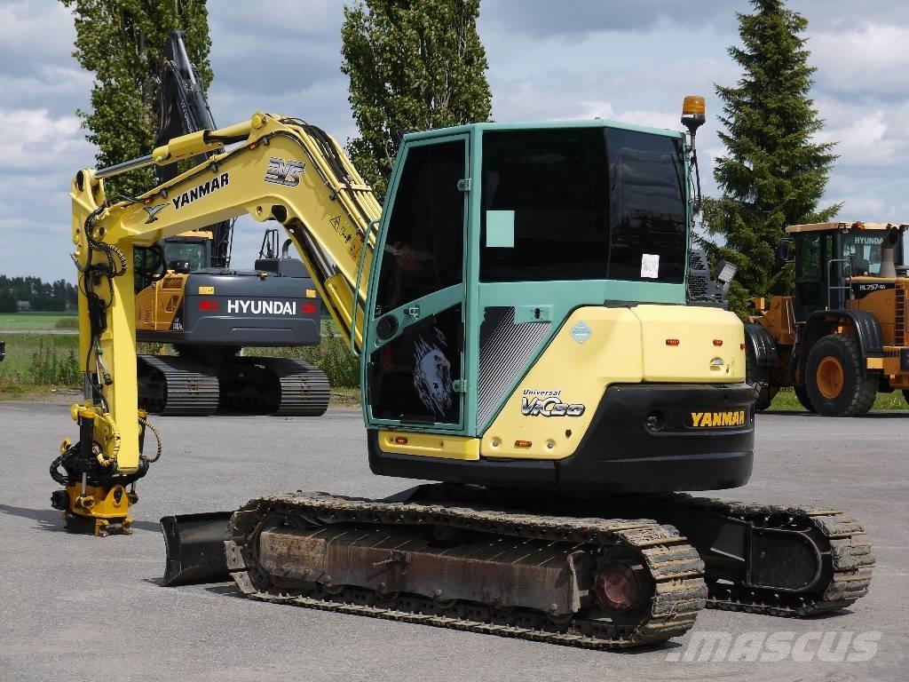 Yanmar Vio 80 Vidutinės galios ekskavatoriai 7-12 t