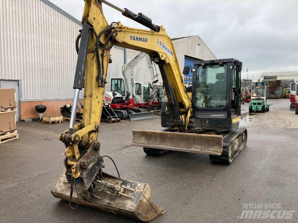 Yanmar Vio 80-1 Vidutinės galios ekskavatoriai 7-12 t