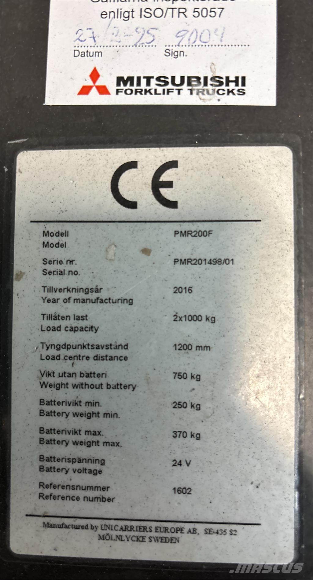 Atlet PMR200P Keltuvai su platforma operatoriui