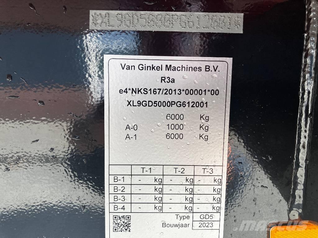 VGM GD 5 Savivartės priekabos