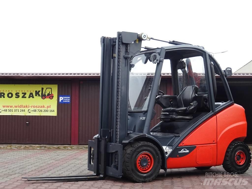 Linde H35D-02 Dyzeliniai krautuvai