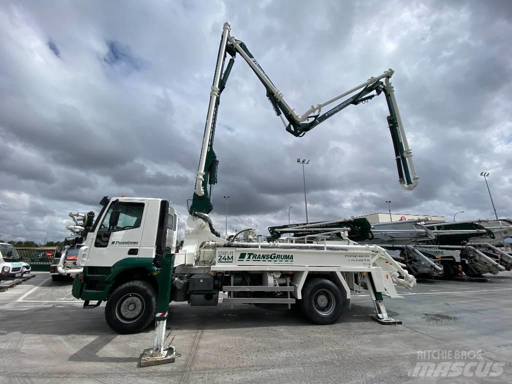 Junjin JS-Z2511 24M Betono paskirstymo strėlės