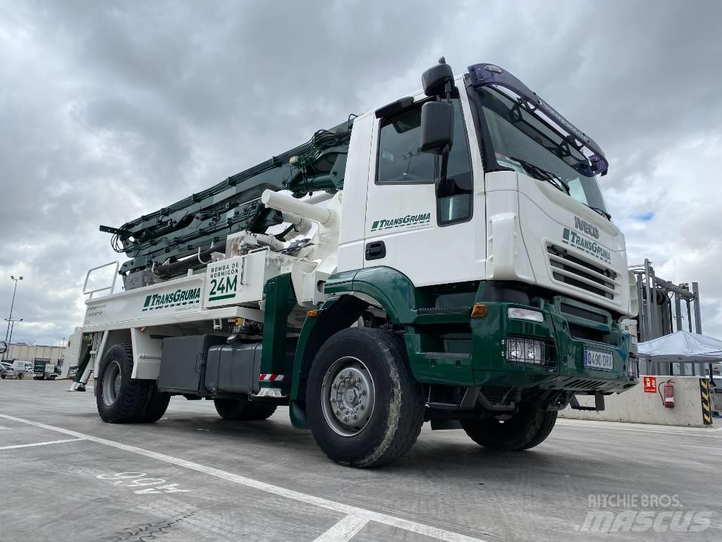 Junjin JS-Z2511 24M Betono paskirstymo strėlės