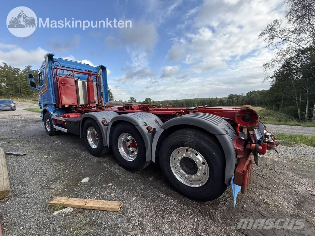 Scania R 480 LB Sunkvežimiai su keliamuoju kabliu