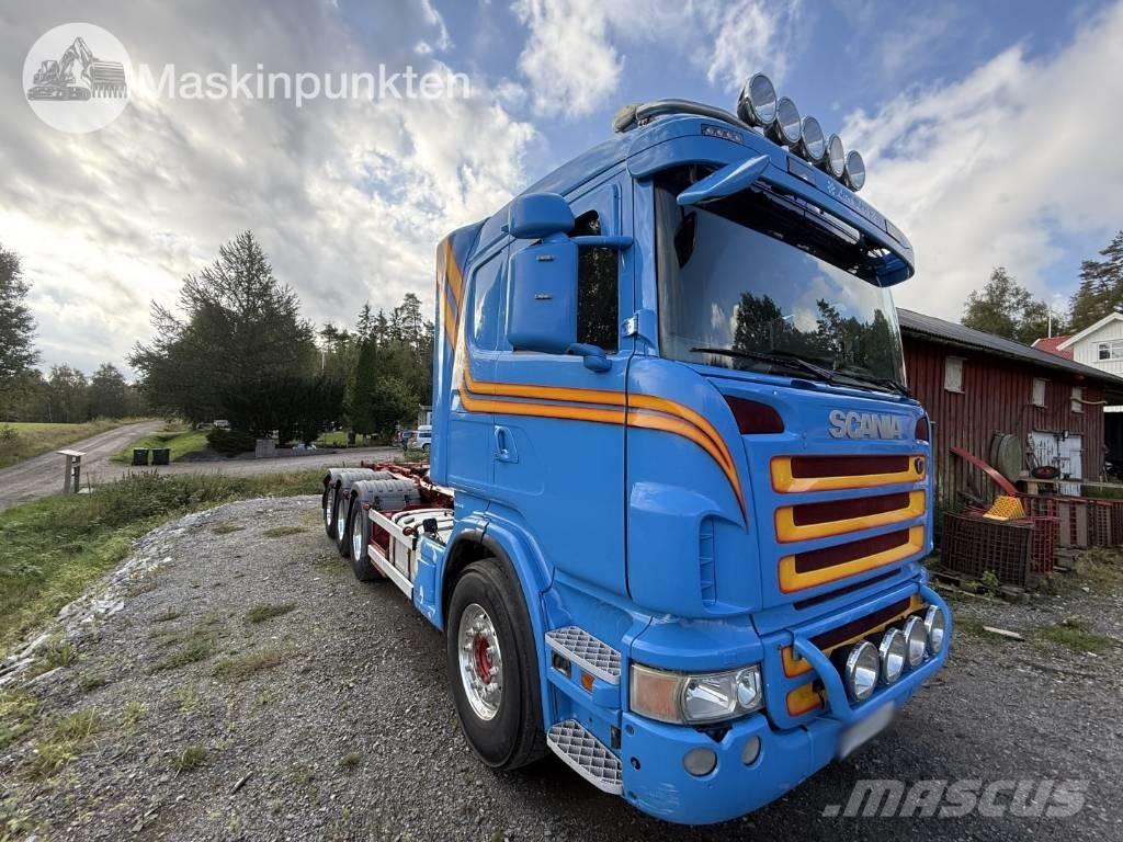 Scania R 480 LB Sunkvežimiai su keliamuoju kabliu