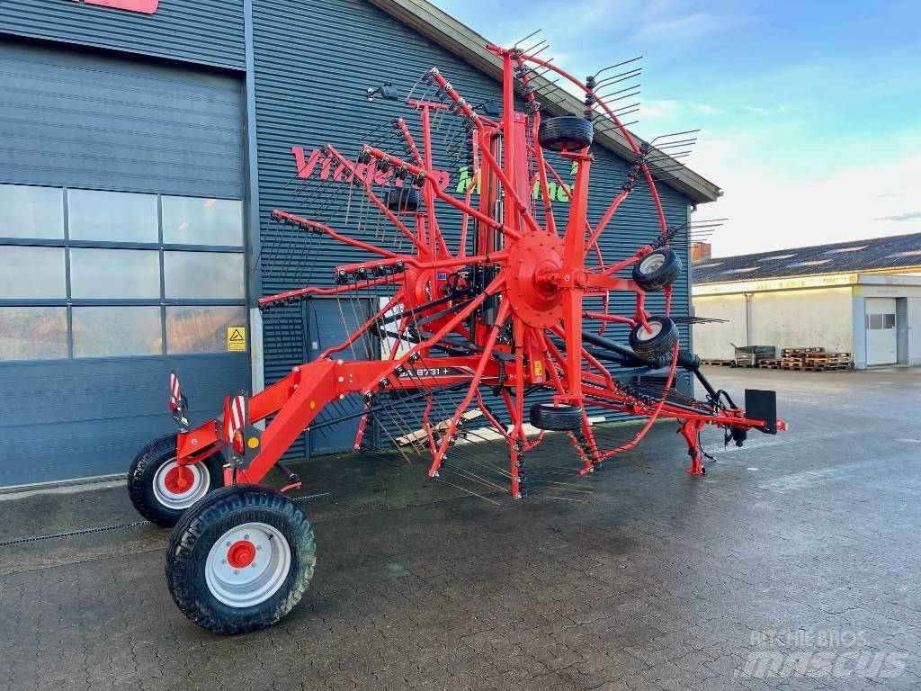 Kuhn GA 8731 Šieno grėbliai ir vartytuvai
