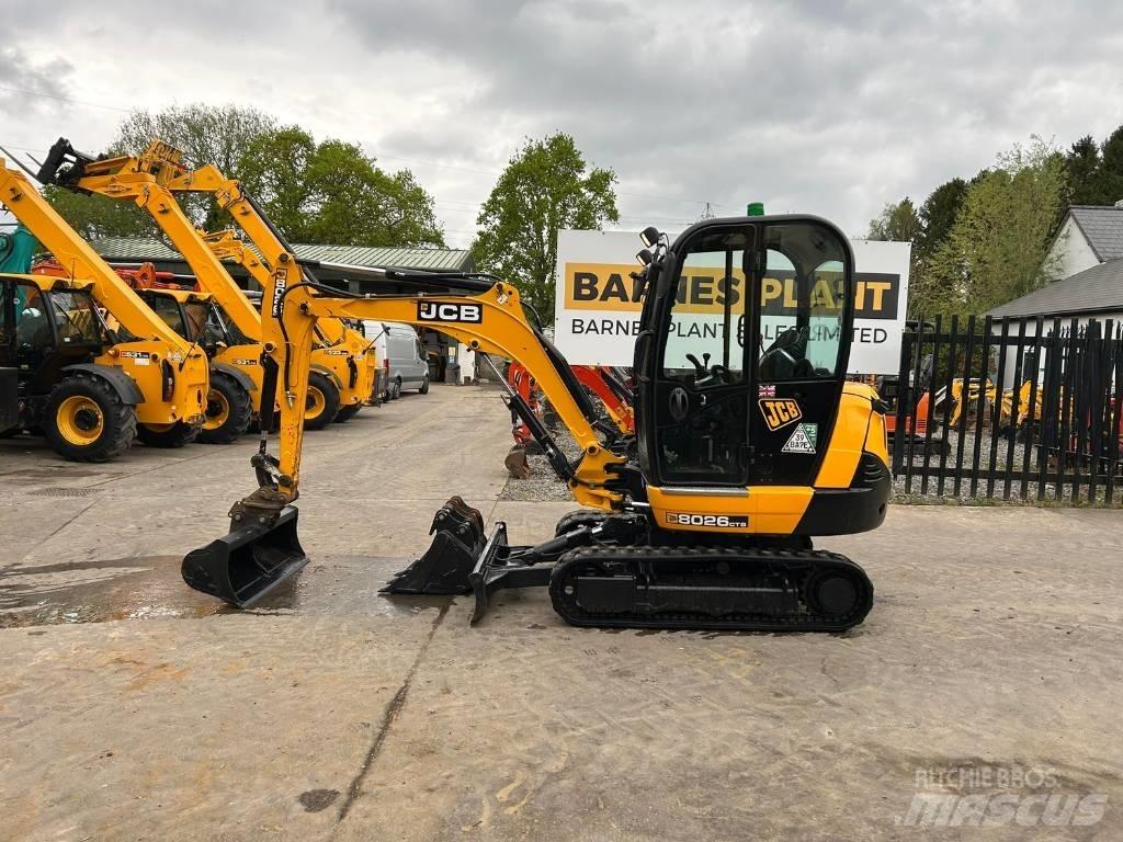 JCB 8026 CTS Mini ekskavatoriai < 7 t