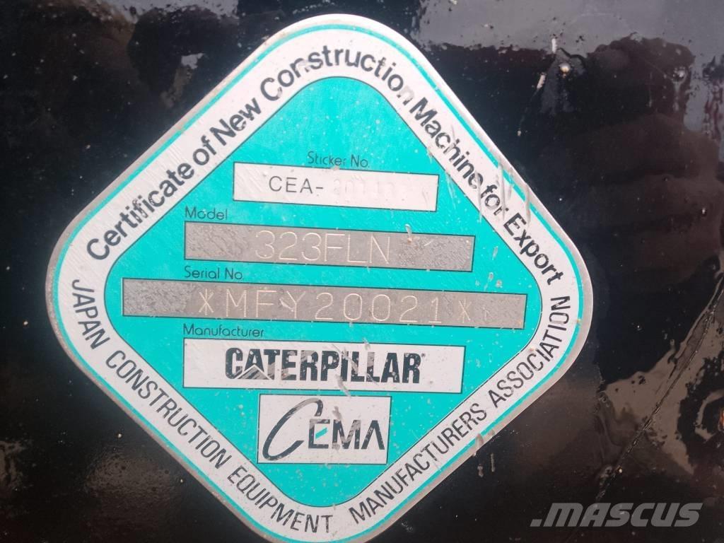 CAT 323FLN IHC Vikšriniai ekskavatoriai