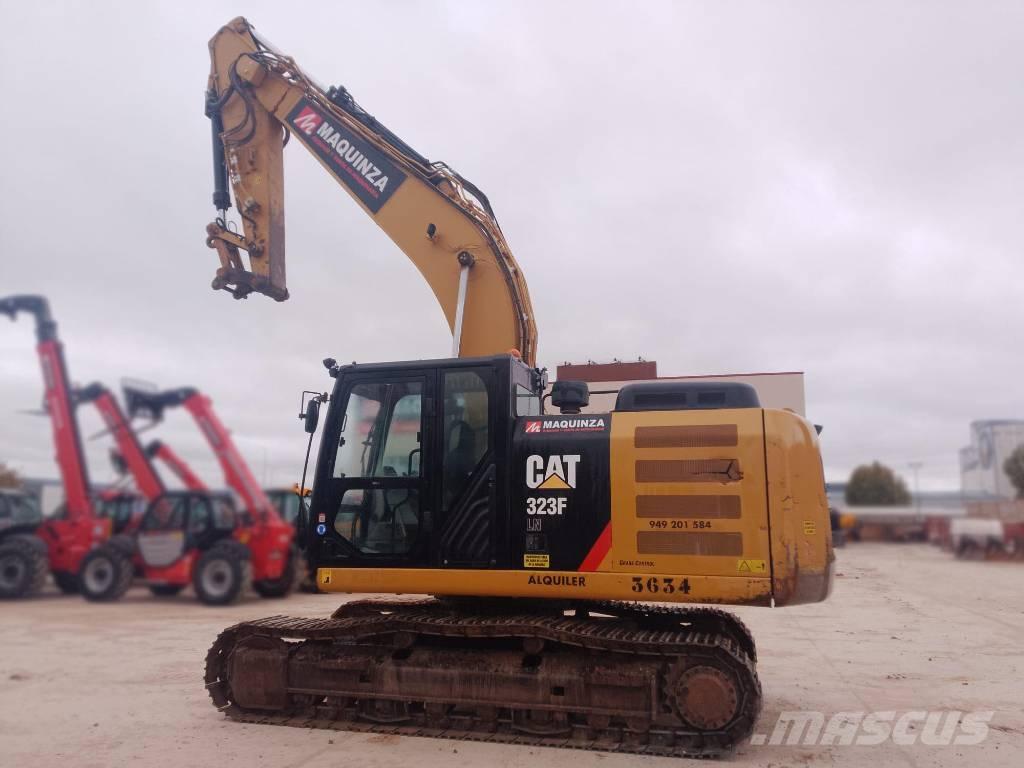 CAT 323FLN IHC Vikšriniai ekskavatoriai