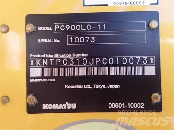 Komatsu PC900LC-11 Vikšriniai ekskavatoriai
