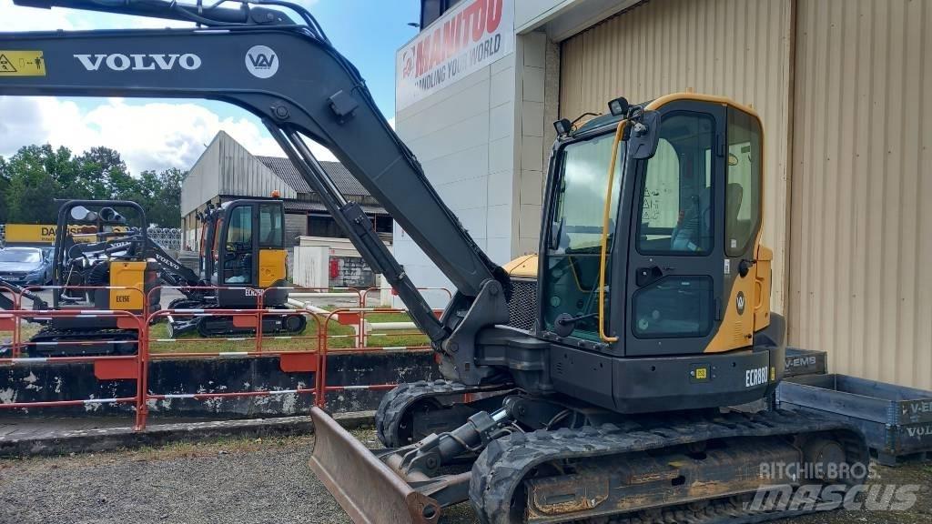 Volvo ECR 88 D Vikšriniai ekskavatoriai