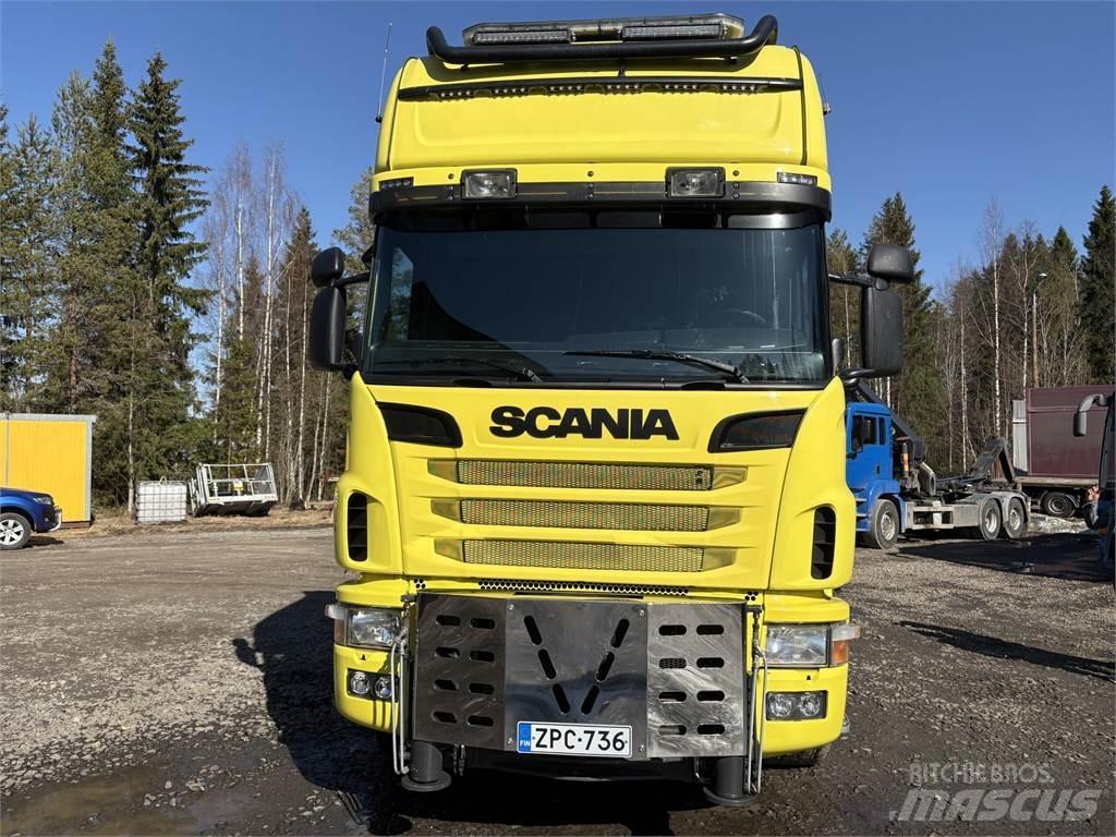 Scania R164G 8*4 Automobiliniai kranai