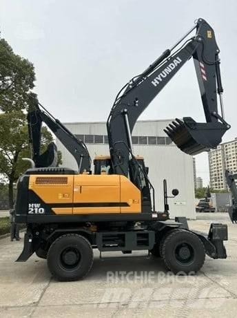 Hyundai HW 210 Ratiniai ekskavatoriai