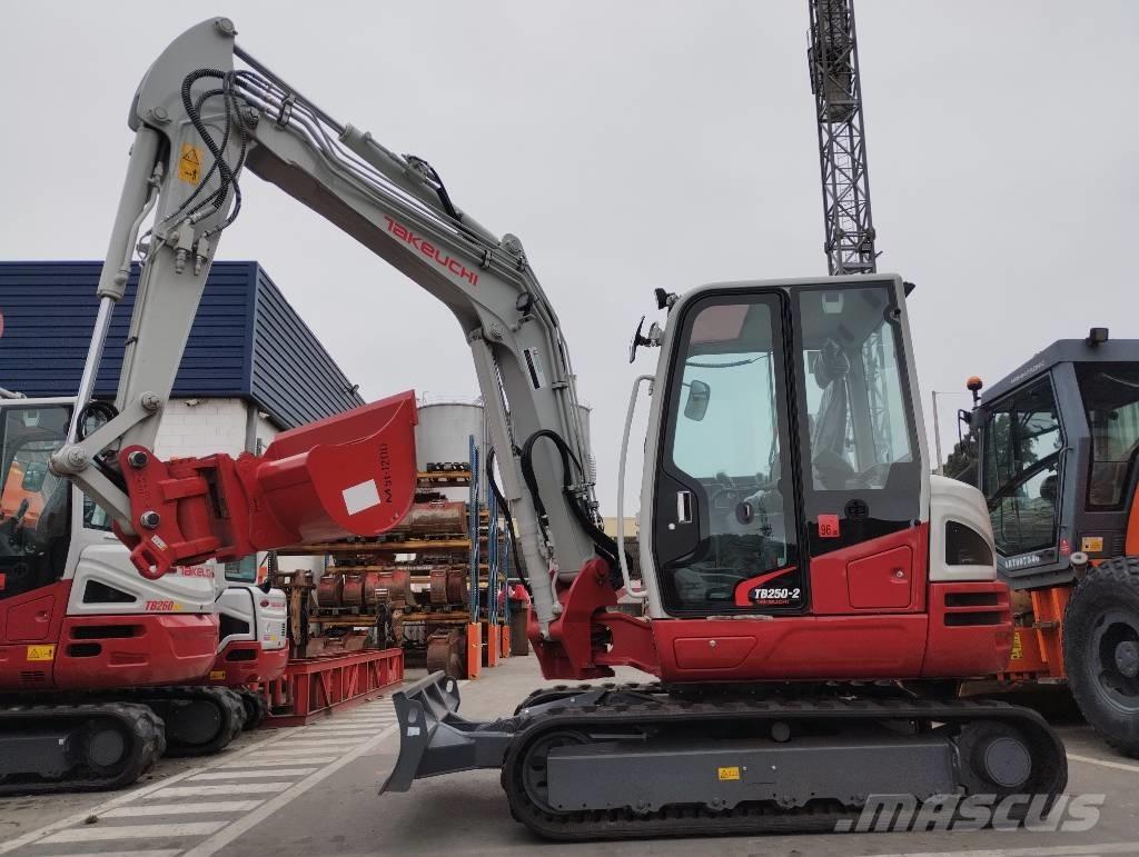 Takeuchi TB 250 2 Mini ekskavatoriai < 7 t