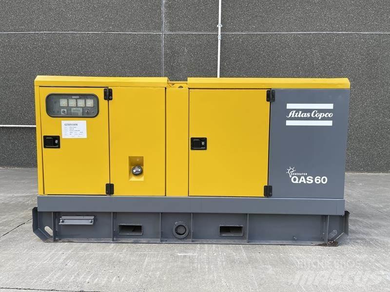 Atlas Copco QAS 60 Dyzeliniai generatoriai