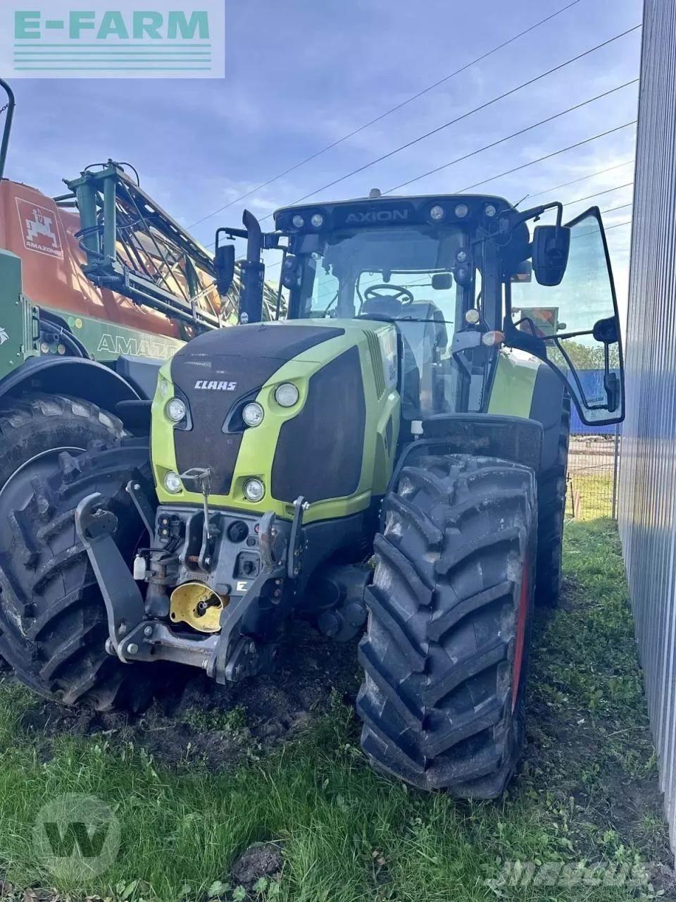 CLAAS axion 850 Traktoriai