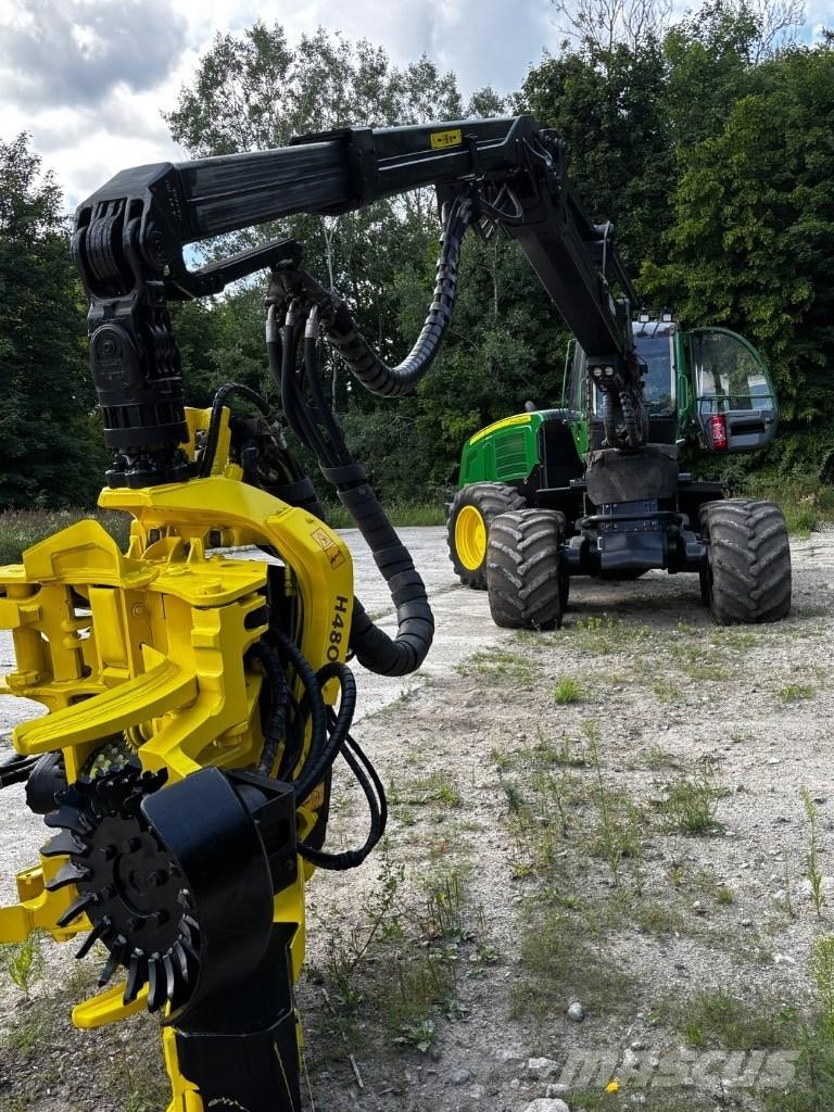John Deere 1270 E Miško technika (Harvesteriai)