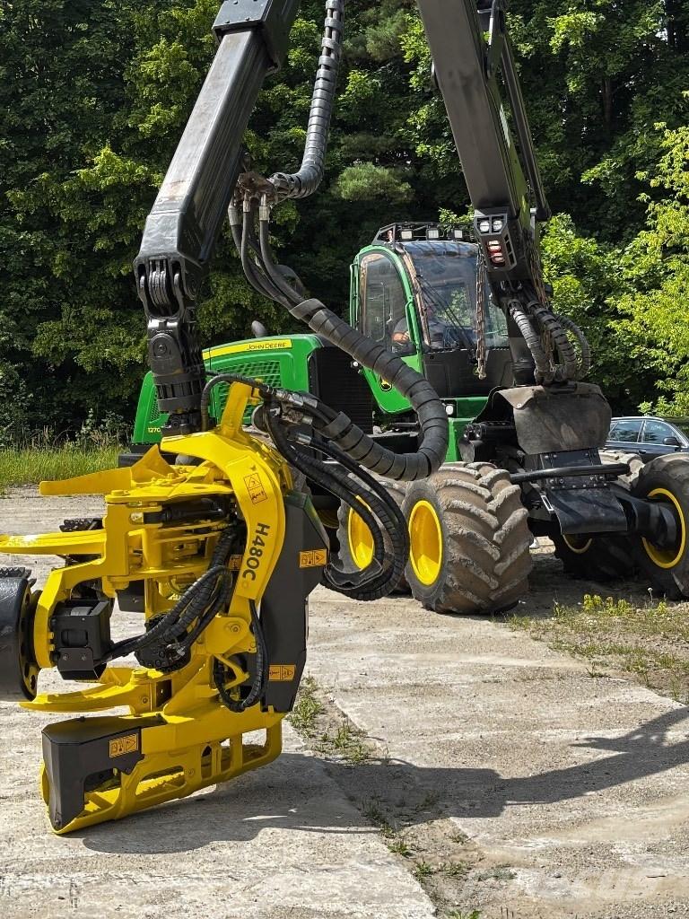 John Deere 1270 E Miško technika (Harvesteriai)