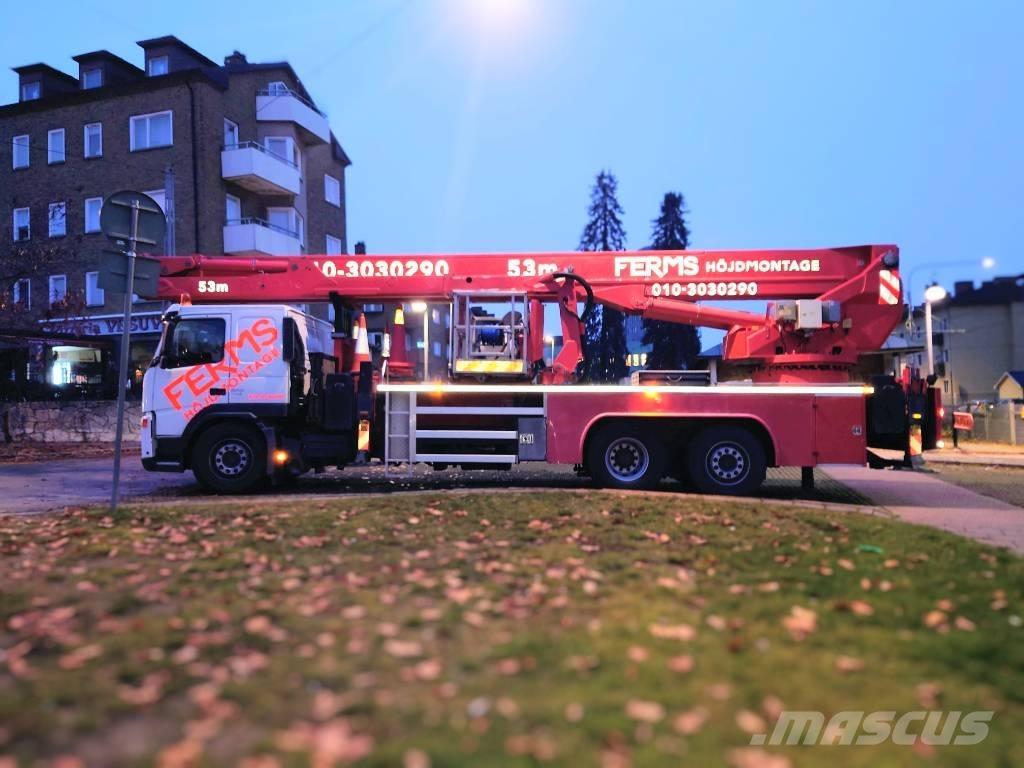 Bronto Bronto S53XTD Ant vilkikų montuojamos kėlimo platformos