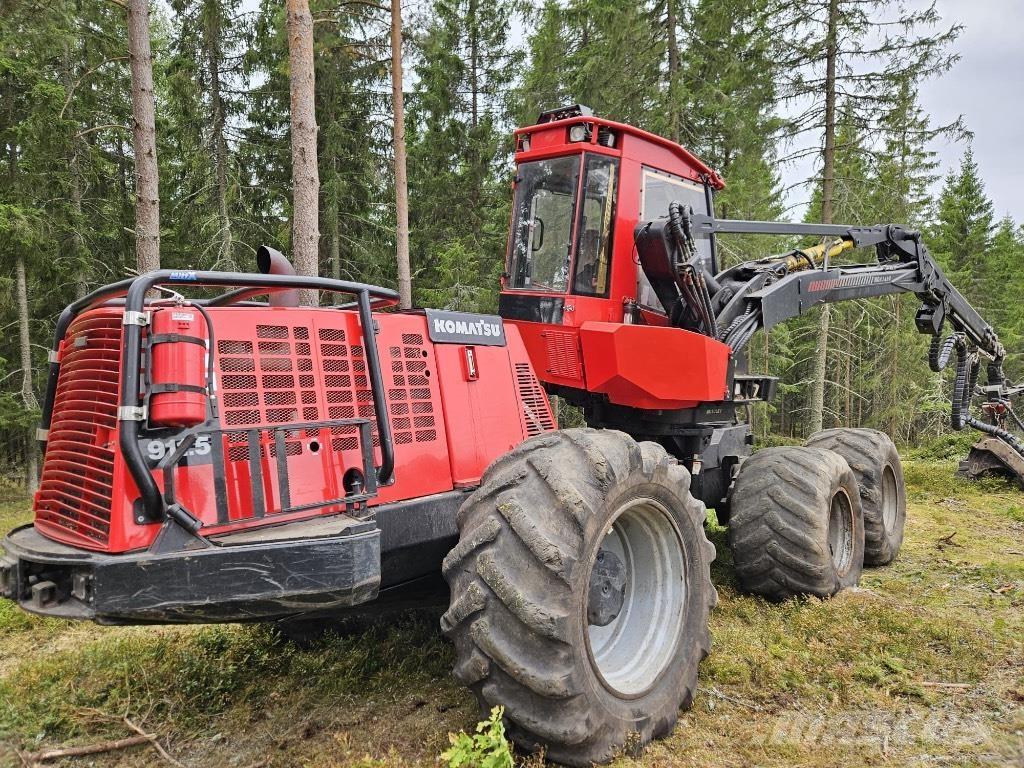 Komatsu 911.5 Miško technika (Harvesteriai)
