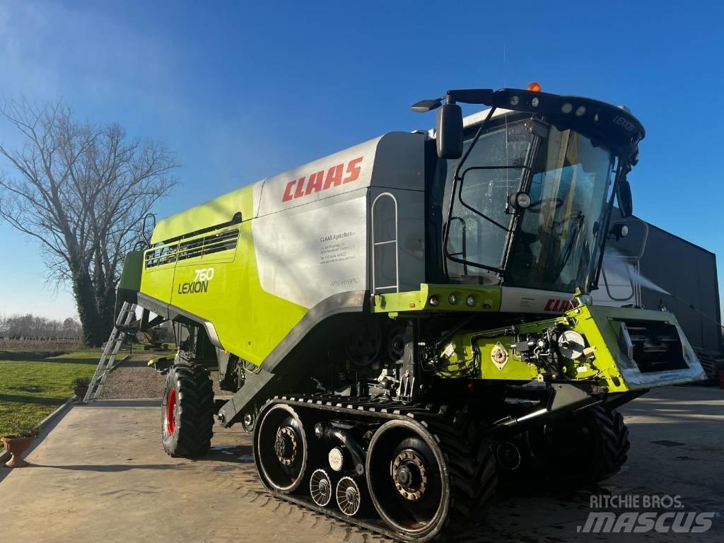 CLAAS Lexion 760 TT Derliaus nuėmimo kombainai