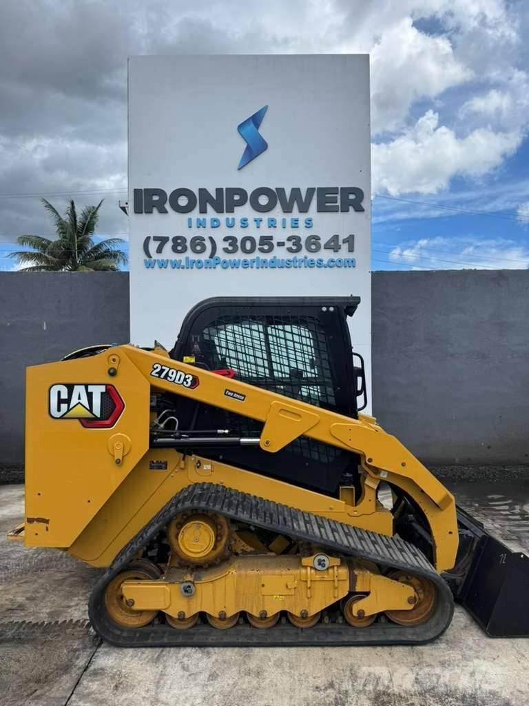 CAT 279 D3 Krautuvai su šoniniu pasukimu