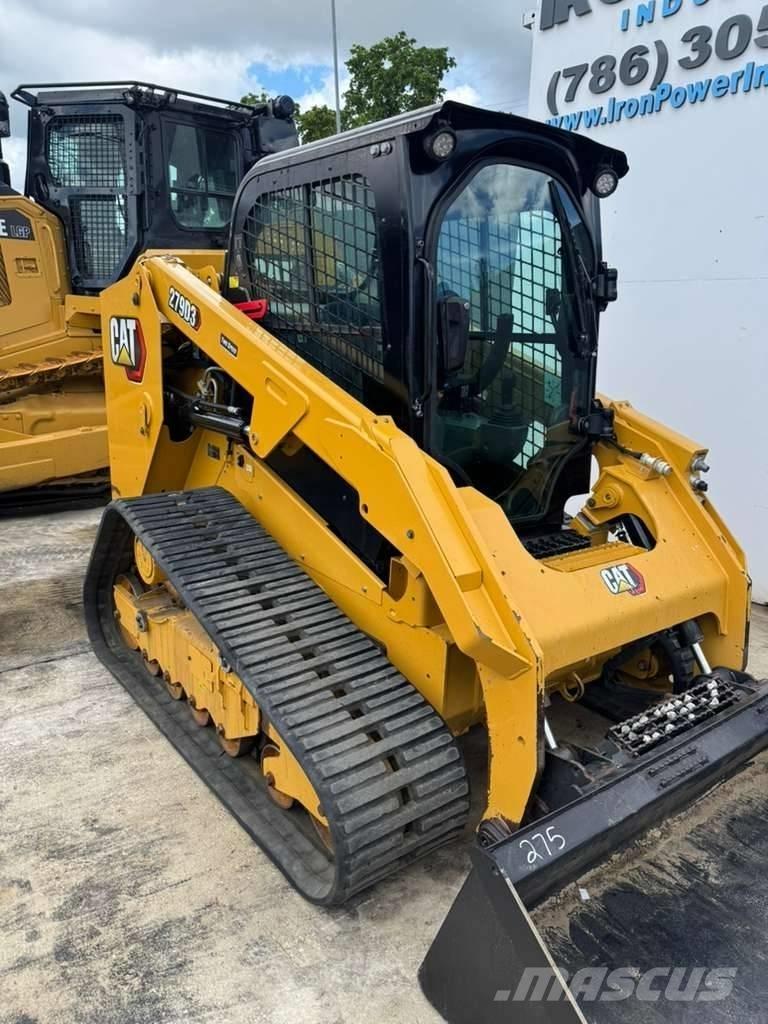 CAT 279 D3 Krautuvai su šoniniu pasukimu