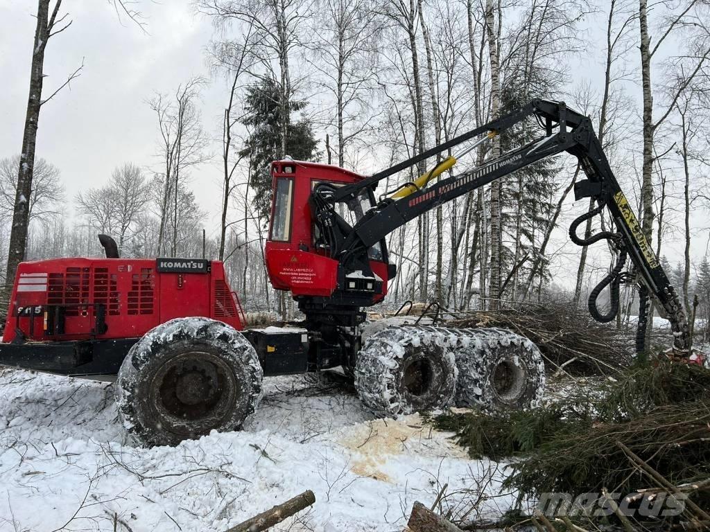 Komatsu 911.5 Miško technika (Harvesteriai)
